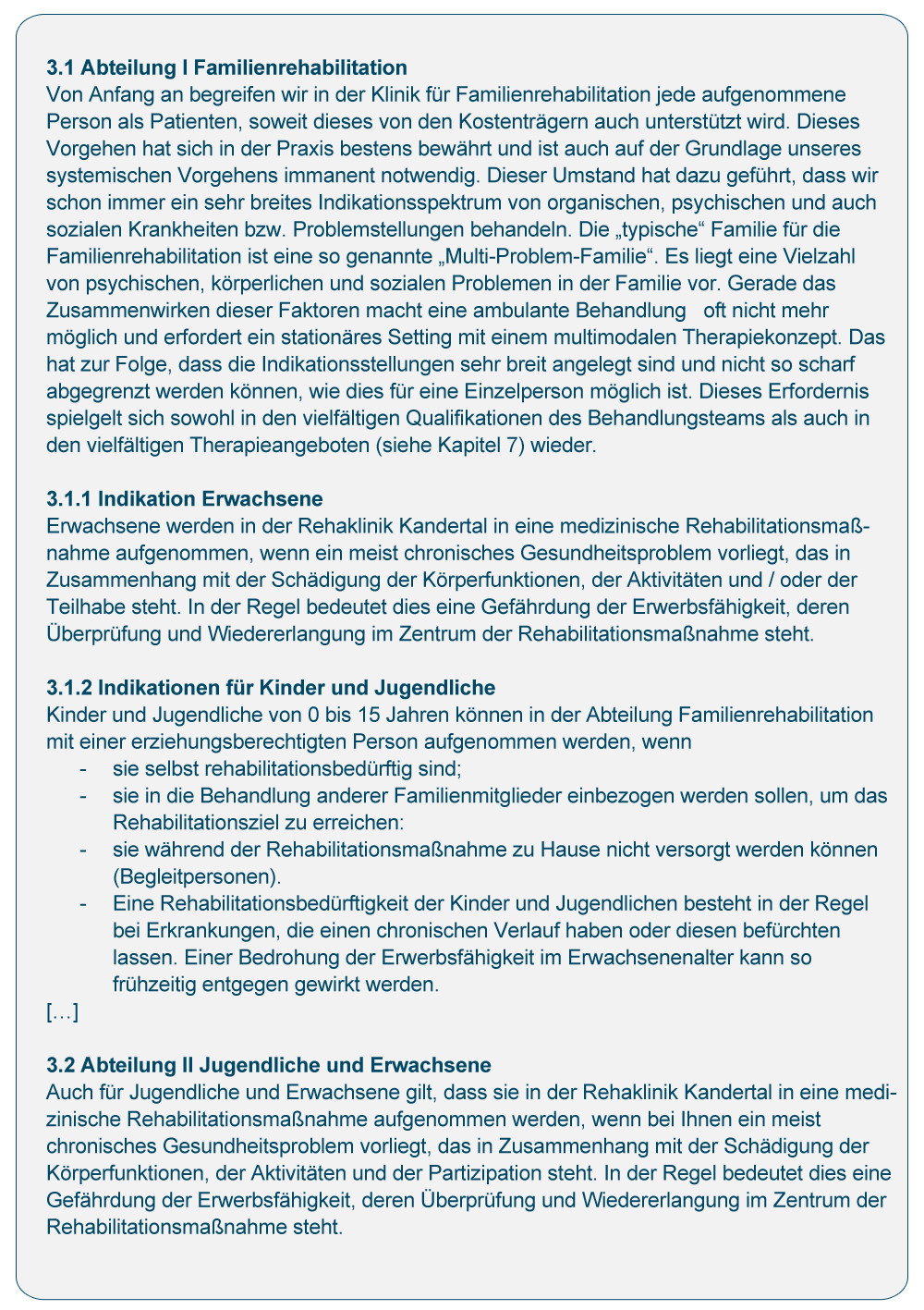 Praxisbeispiel 28a: Auszüge aus dem Konzept einer Fachklinik für Familienrehabilitation - Seite 2